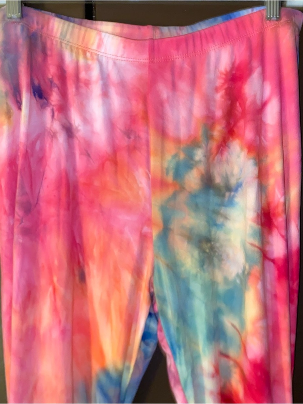 Jasmine Tie-Dye Leggings - Pink, Blue & Orange